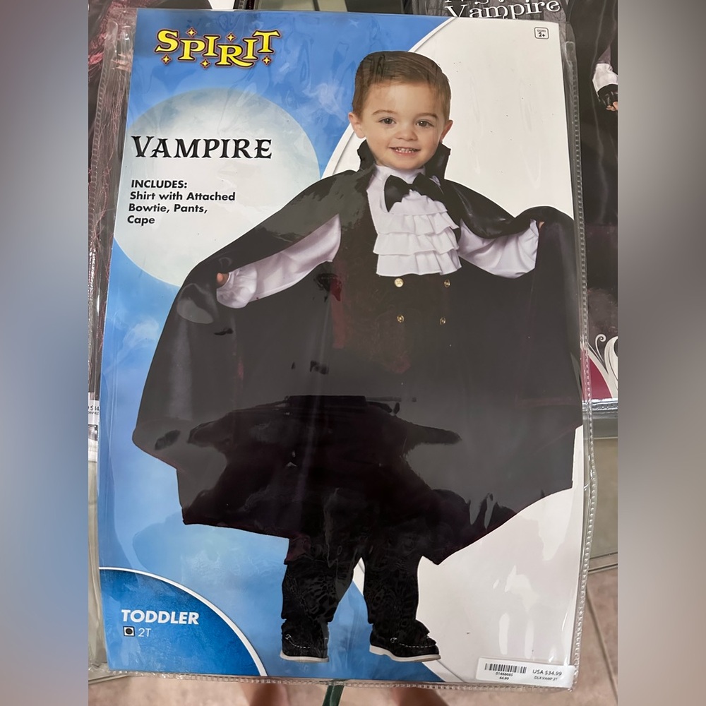 Toddler Vampire Halloween Costume